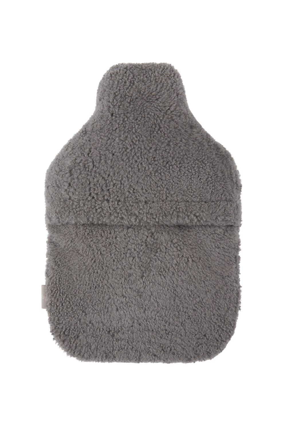 Grey Shearling Hot Water Bottle Cover | Homeware | Gushlow & Cole - back