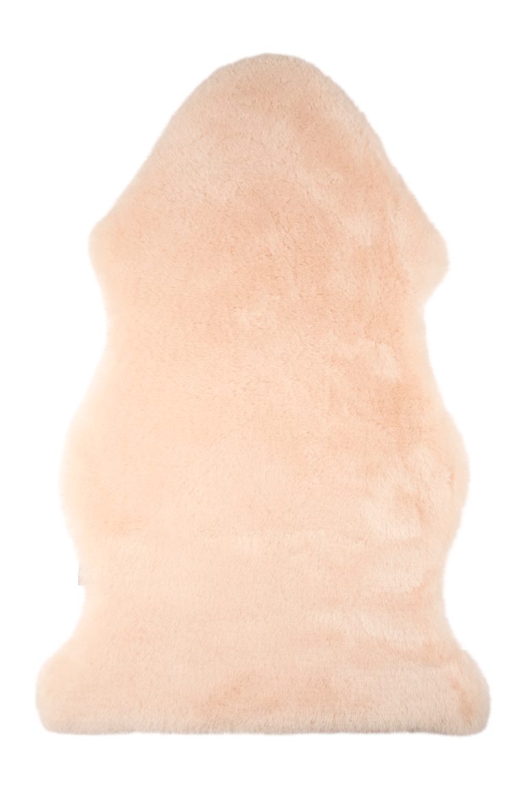 Pink Sheepskin Baby Rug | Kids | Gushlow & Cole - cut out