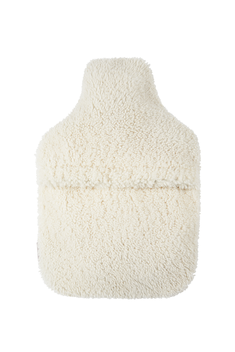 White Shearling Hot Water Bottle Cover | Homeware | Gushlow & Cole - back