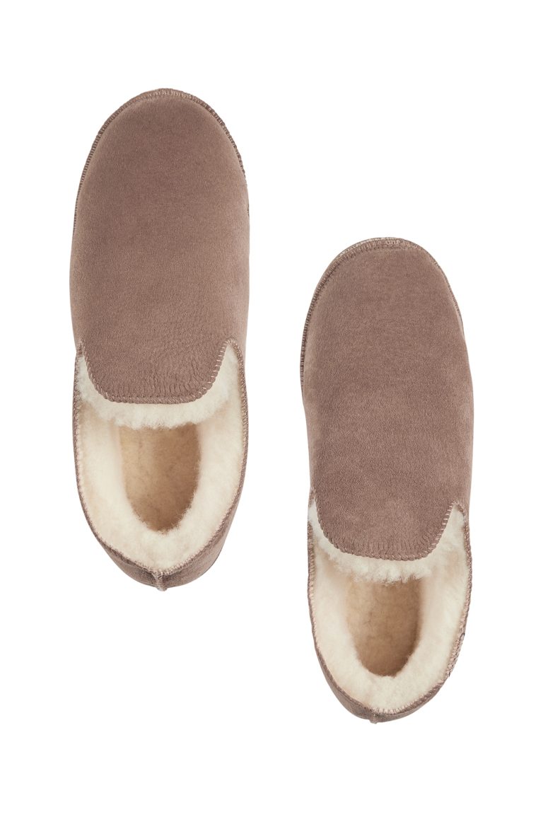 Tobaco Babbi Charantaise Shearling Slippers | Womens | Gushlow & Cole - product image 2